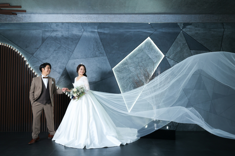 ダイナミックなベールショット♪