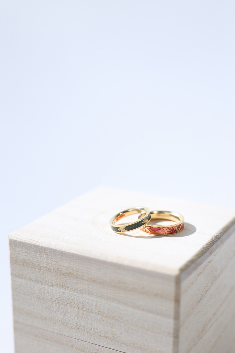 大切なリングを