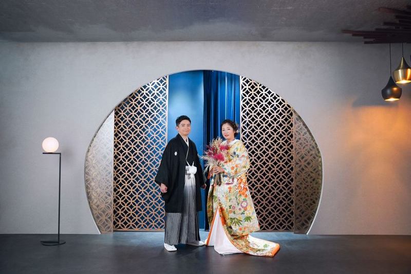 お花と色打掛♪