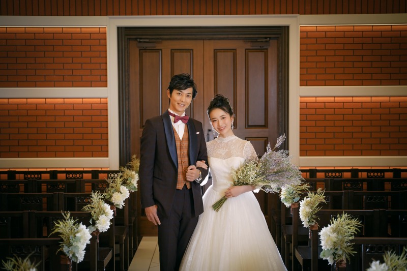 憧れのチャペルでウェディングを