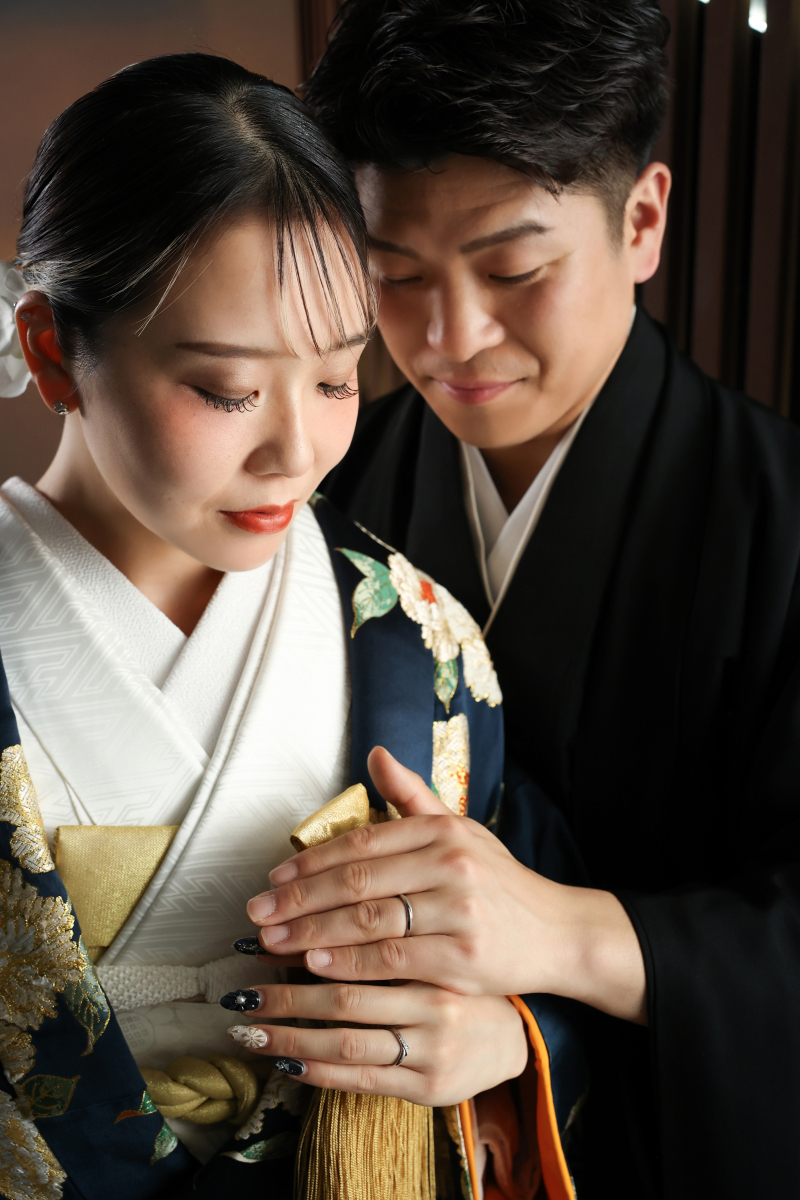 手元に宿る愛の証