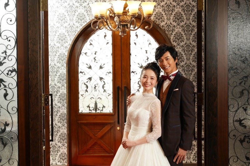 荘厳な雰囲気の中で