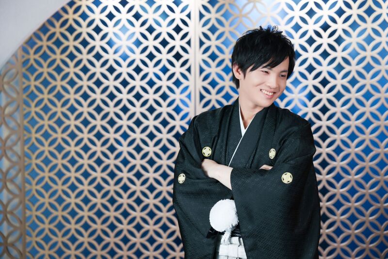 新郎様のソロショット！