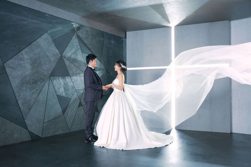 ロマンチックなベール