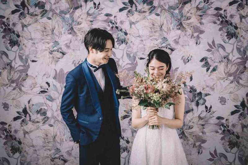 ブーケがかわいい一枚♪