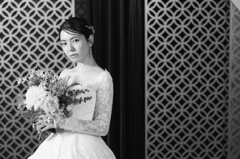 モノクロ×ご新婦様