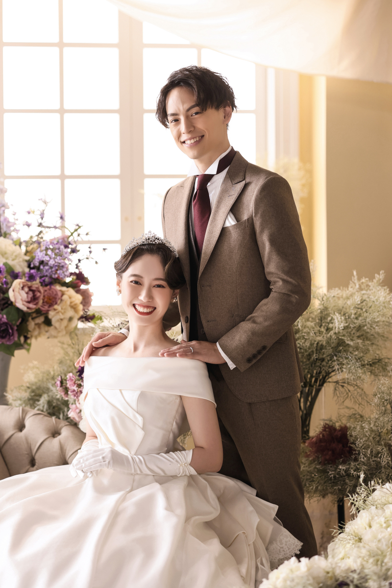 やさしい笑顔が素敵なおとなかわいい1ショット、、♡