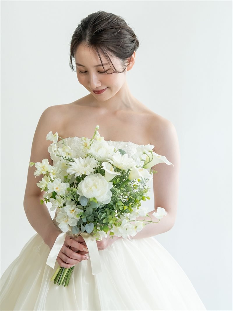 共通ｸﾗｯﾁﾌﾞｰｹ(ﾎﾜｲﾄ&times;ｸﾞﾘｰﾝ) 