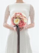 ﾗｳﾝﾄﾞﾌﾞｰｹ(くすみﾋﾟﾝｸ) 