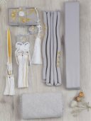 五点ｾｯﾄ 薄銀鼠 ｳｽｷﾞﾝﾈｽﾞ 