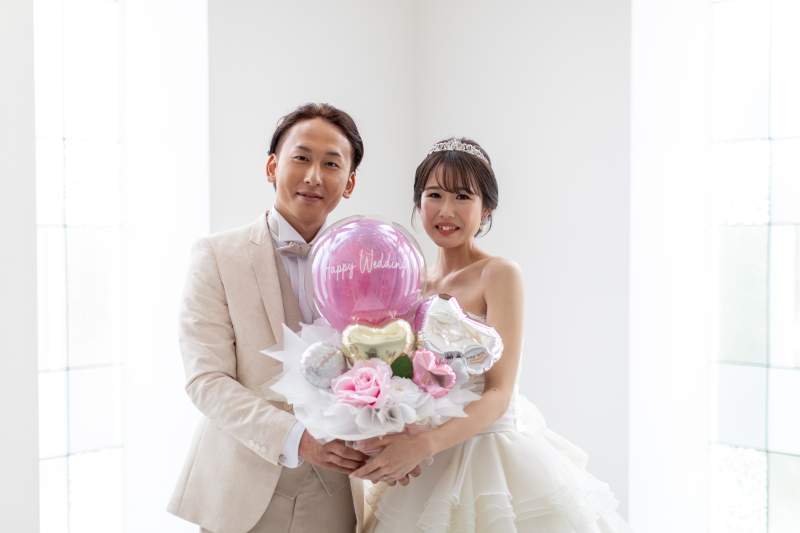 サプライズのプレゼントと一緒に！