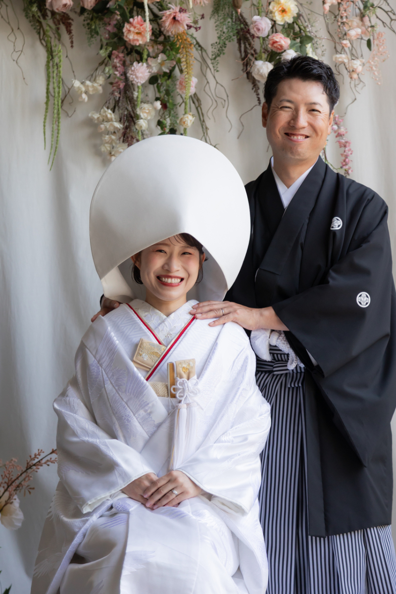 和装ならではの髪型