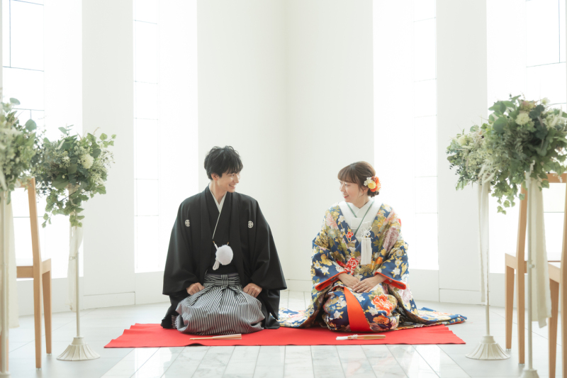 和装正座ショット