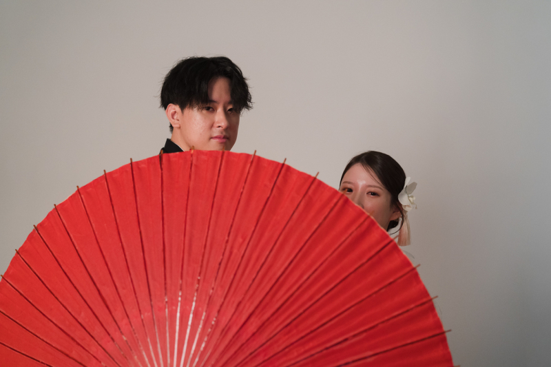 ひょっこりと^^