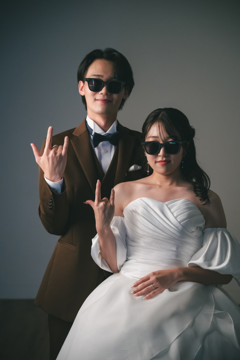 サングラスでキメキメショット