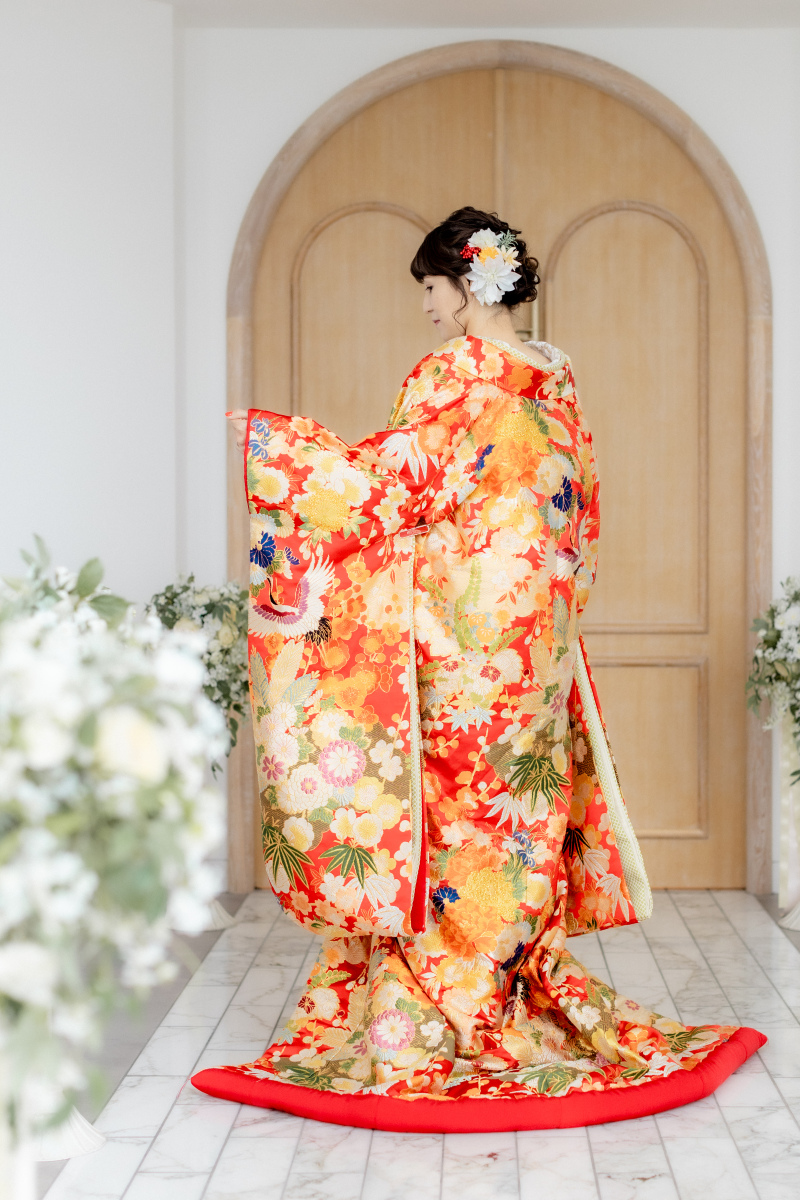 この色打掛。実は・・・