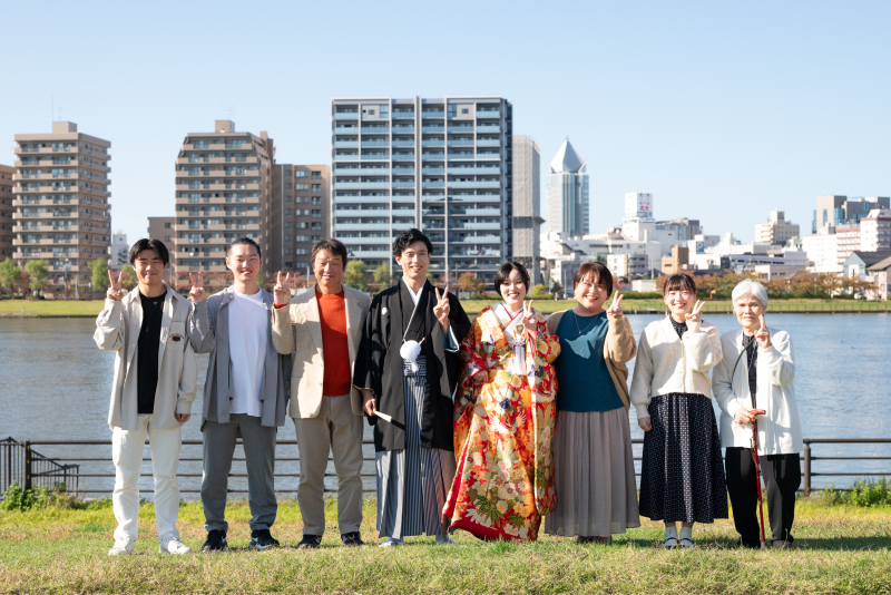 皆様でピース！！！