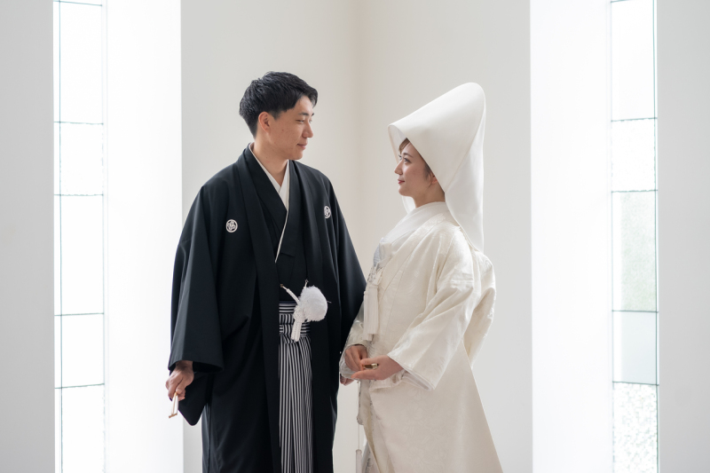 お二人見つめあって…