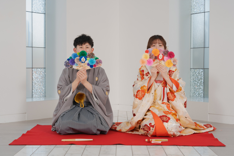 色とりどり扇子プロップス