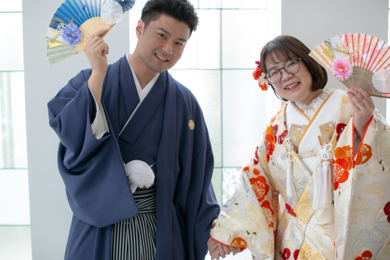 笑顔いっぱいのお2人♡