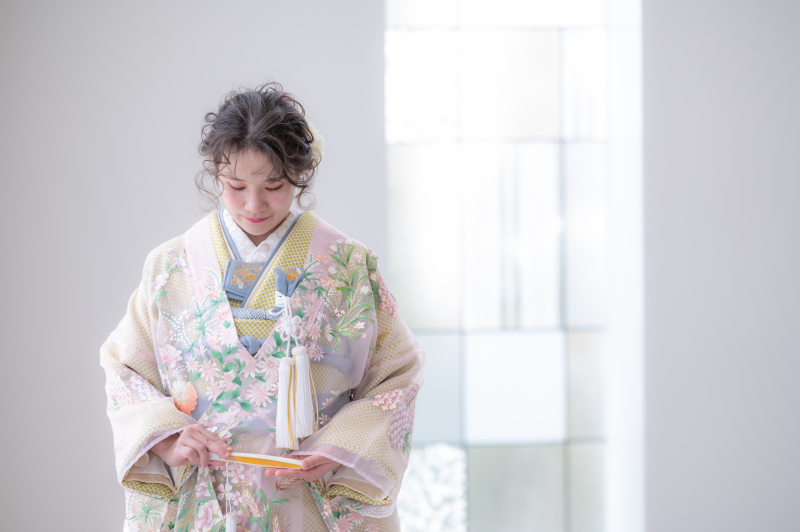 色打掛へチェンジ！