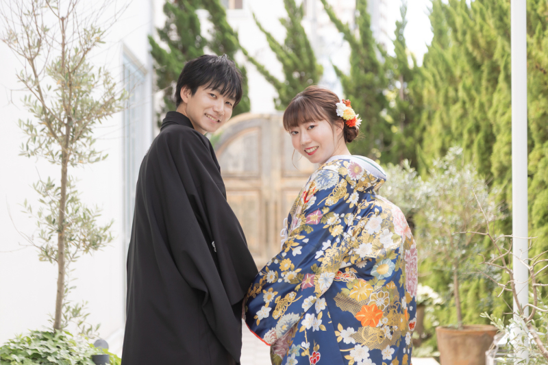 お外での撮影も