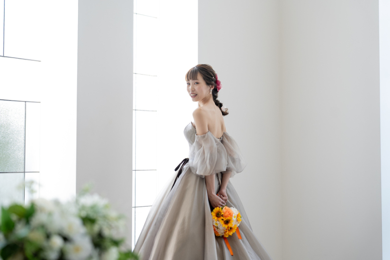 振り向きショット