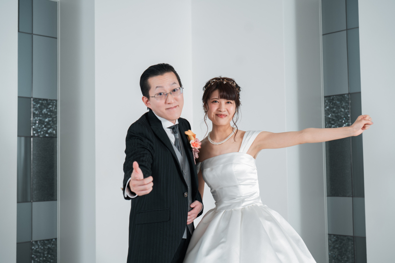 最後は明るくポーズ☆