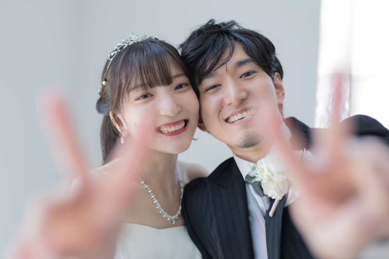ダブルピースで幸せ2倍!!