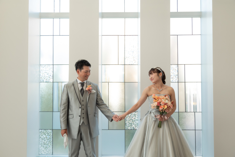 手を繋いで仲良しショット♪