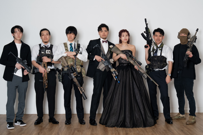 最後はサバゲー仲間の皆さんと！！