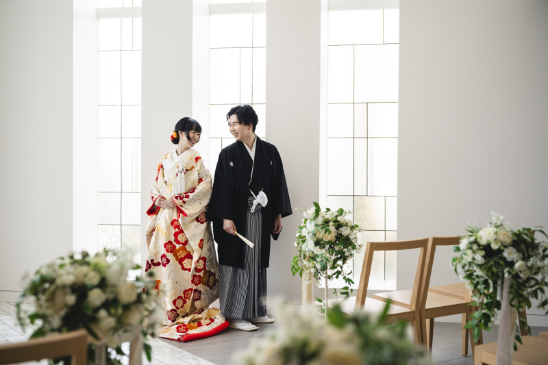 挙式を挙げるチャペルで