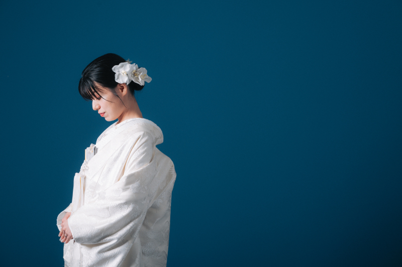 美しい白無垢姿