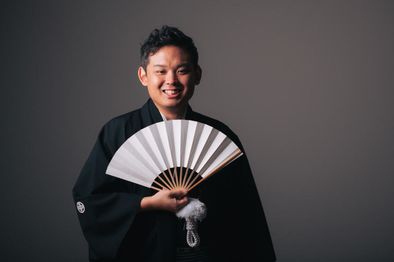 新郎様は笑顔で!