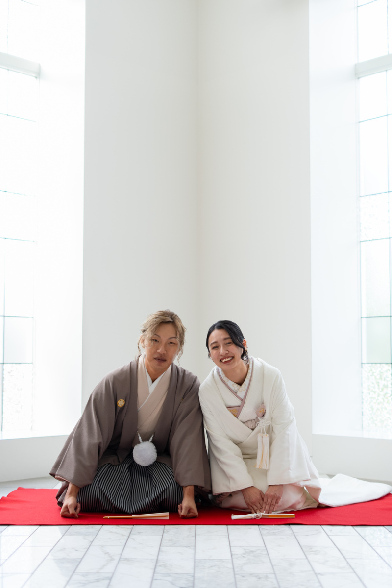 和装では思いっきり笑顔でふんわりと＾＾