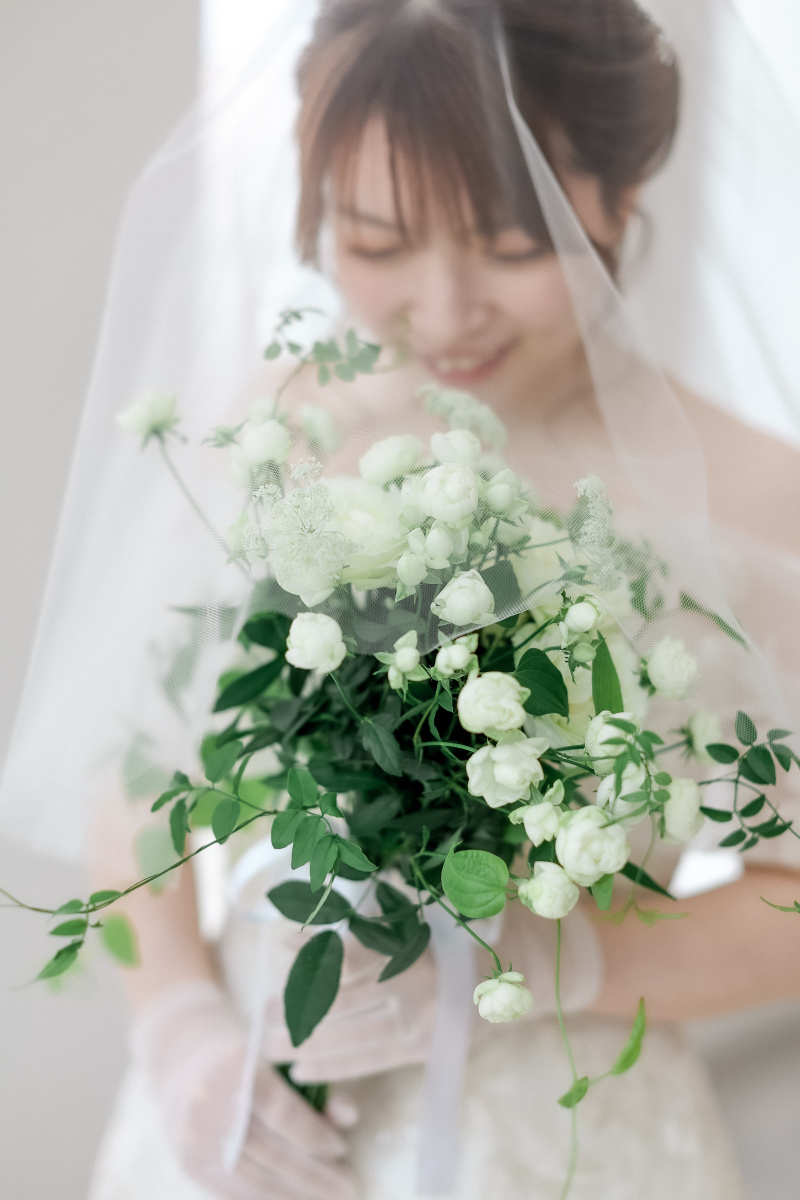 ブーケまでこだわって