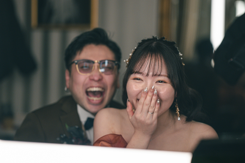 Wカラードレスチェンジ♪