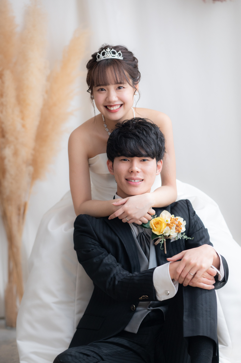 後ろから・・・