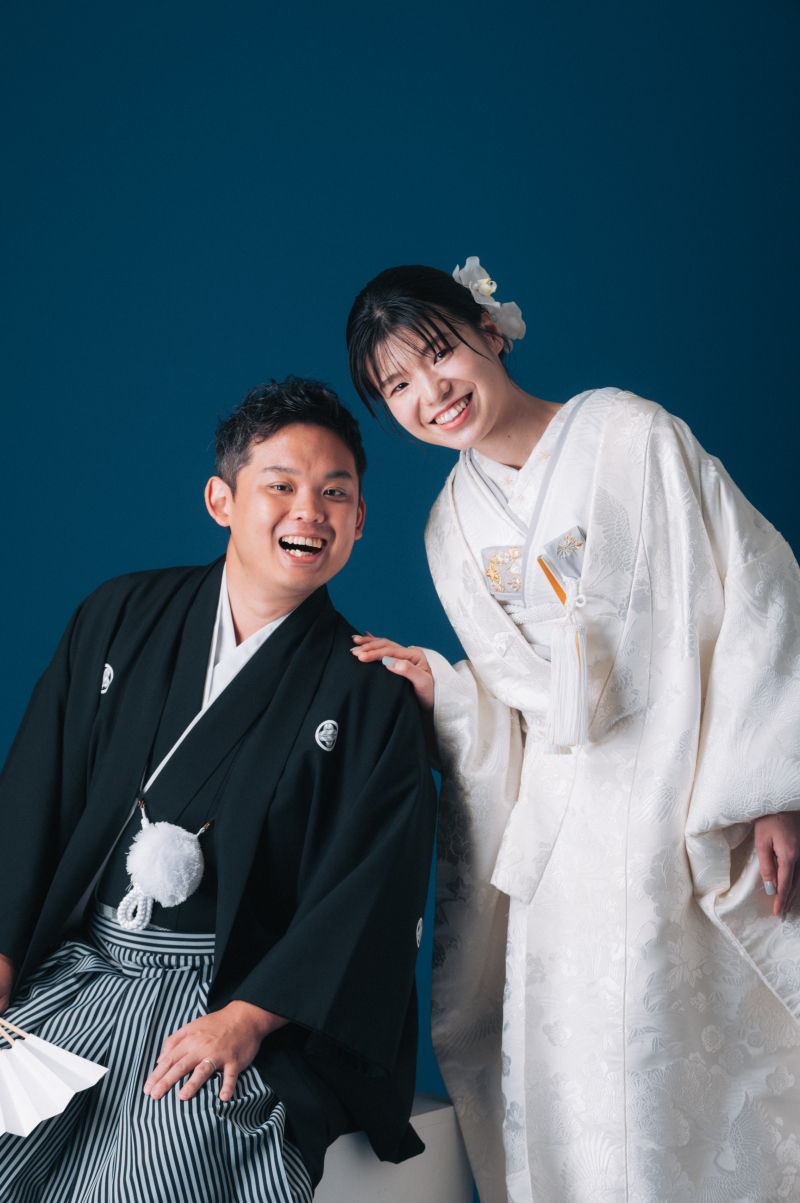 お2人ともにっこり笑顔で楽しく撮影☆
