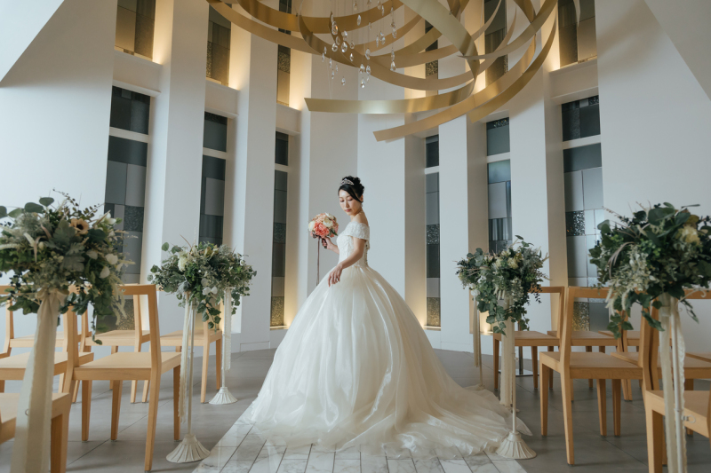 新婦様のソロショット