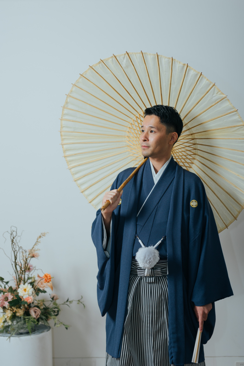 新郎様のソロショット