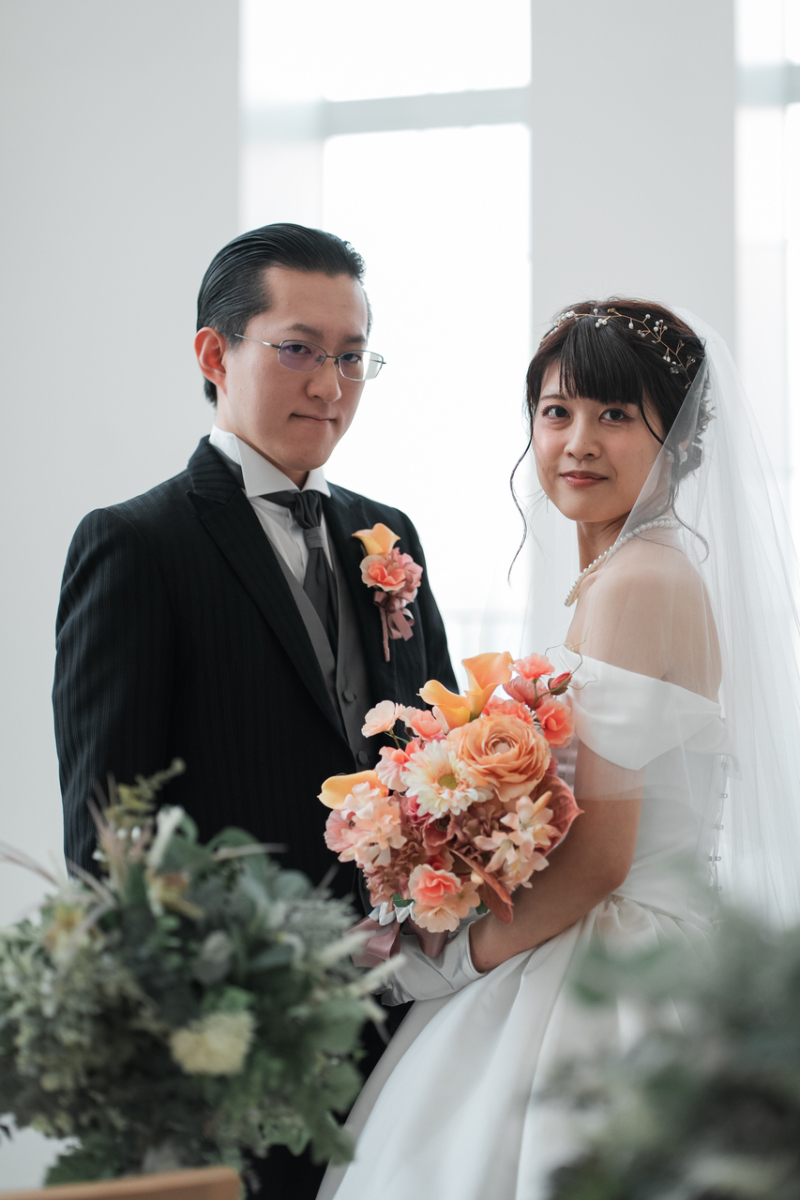 まずは振り向きショットから