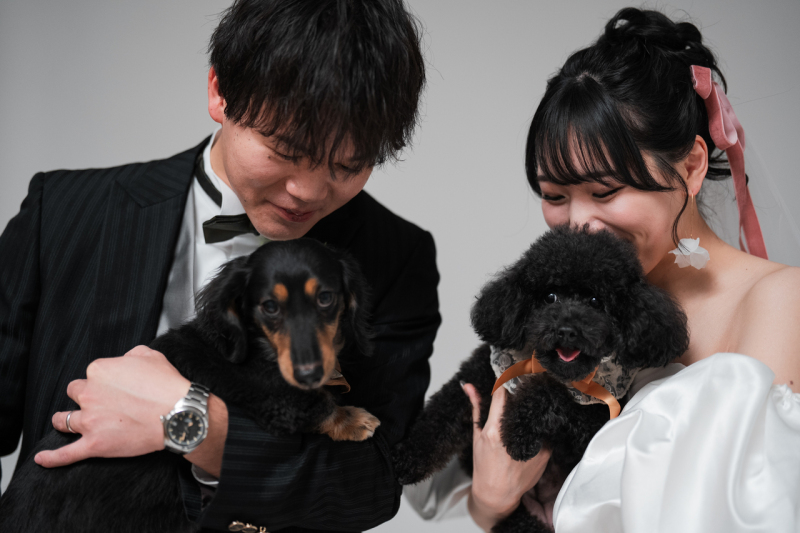 しっかりカメラ目線で！