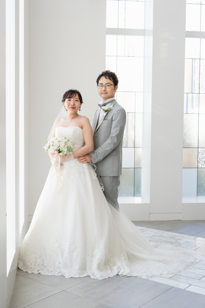 柔らかな光が差し込むチャペル