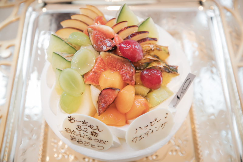 サプライズケーキ！