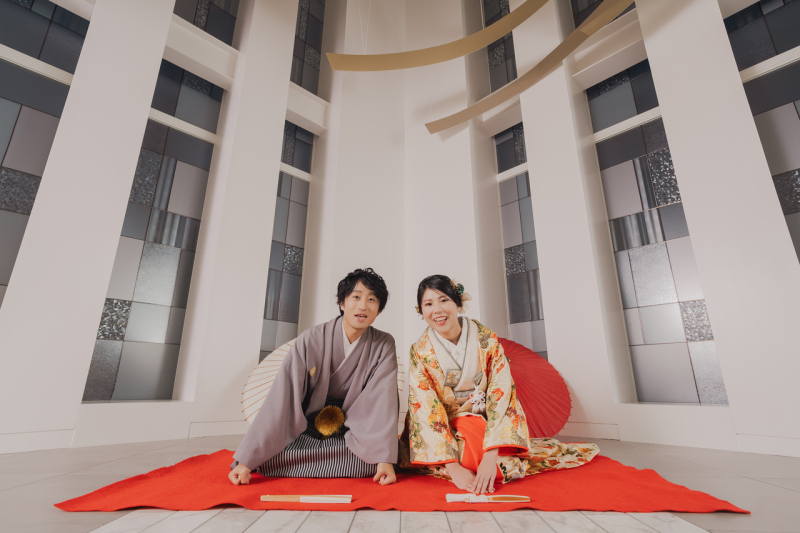 最後はにっこり