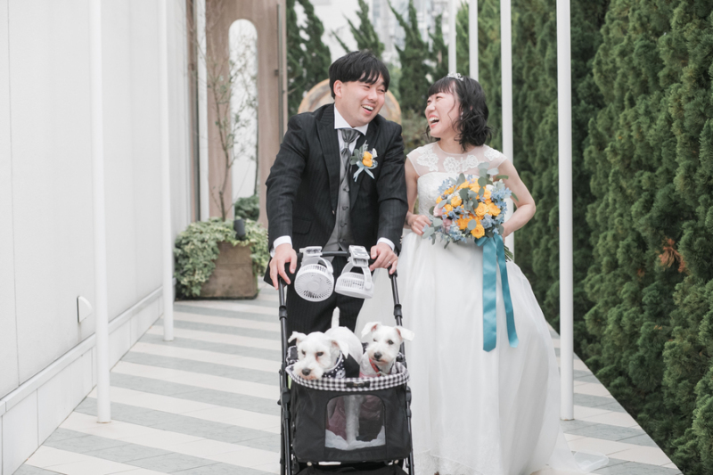 外でも撮影されました！