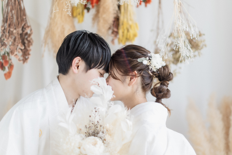 ドライフラワーと共に♪