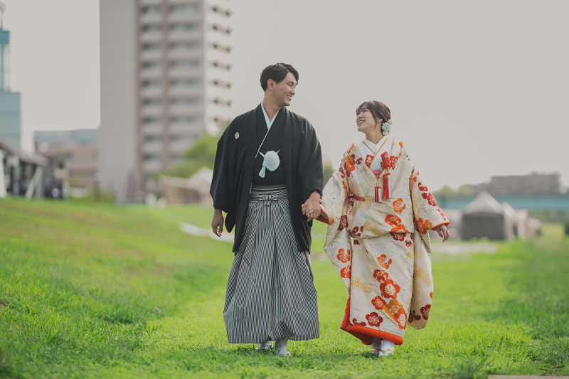 やすらぎ提でほのぼの撮影