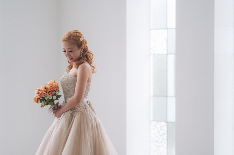 カラードレスへチェンジ